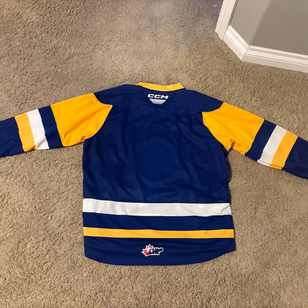 CCM Saskatoon Blades WHL Hockey Jersey - Size S - Picture 2 of 2